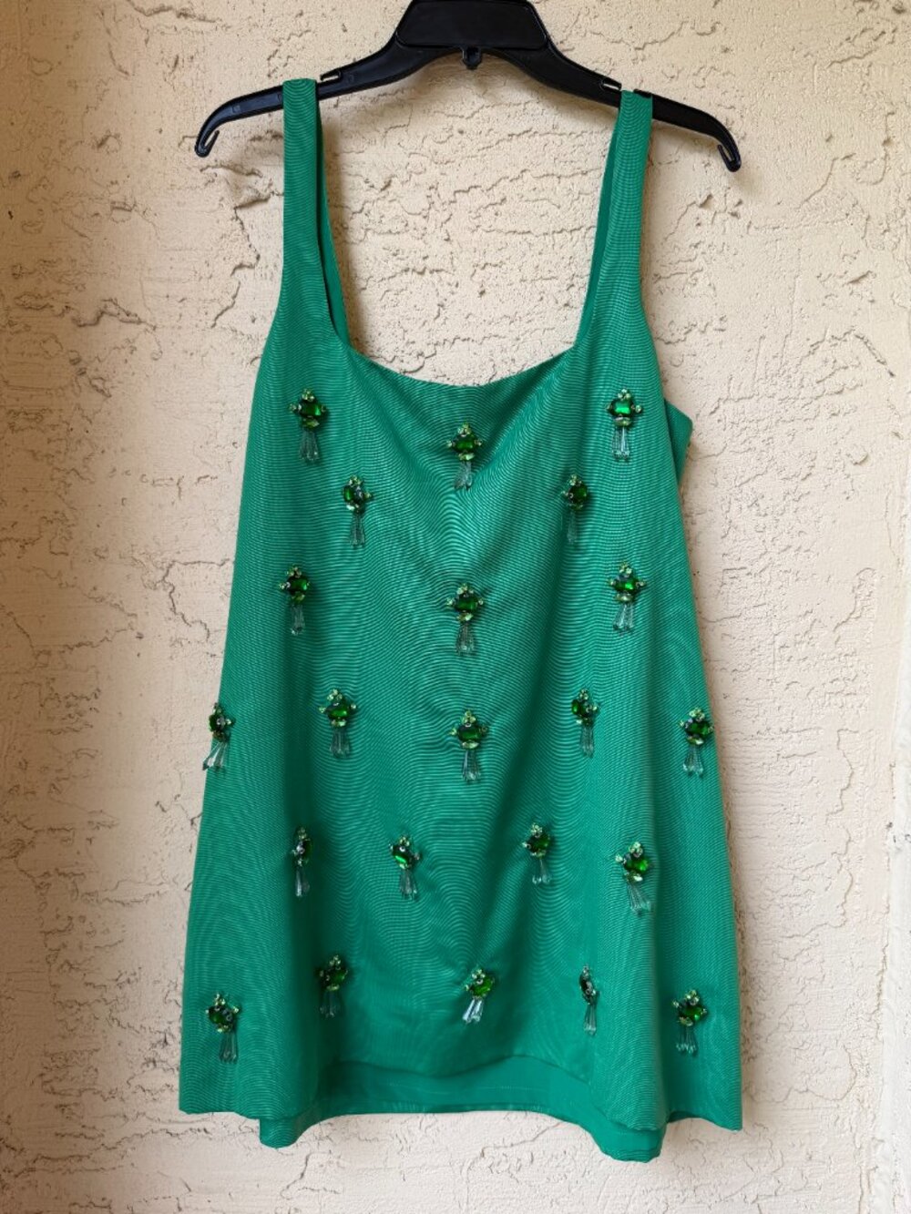NWT Antonio Melani × The Nat Note Leonor Moire Jewel Detail Sheath Dress - Picture 4 of 9